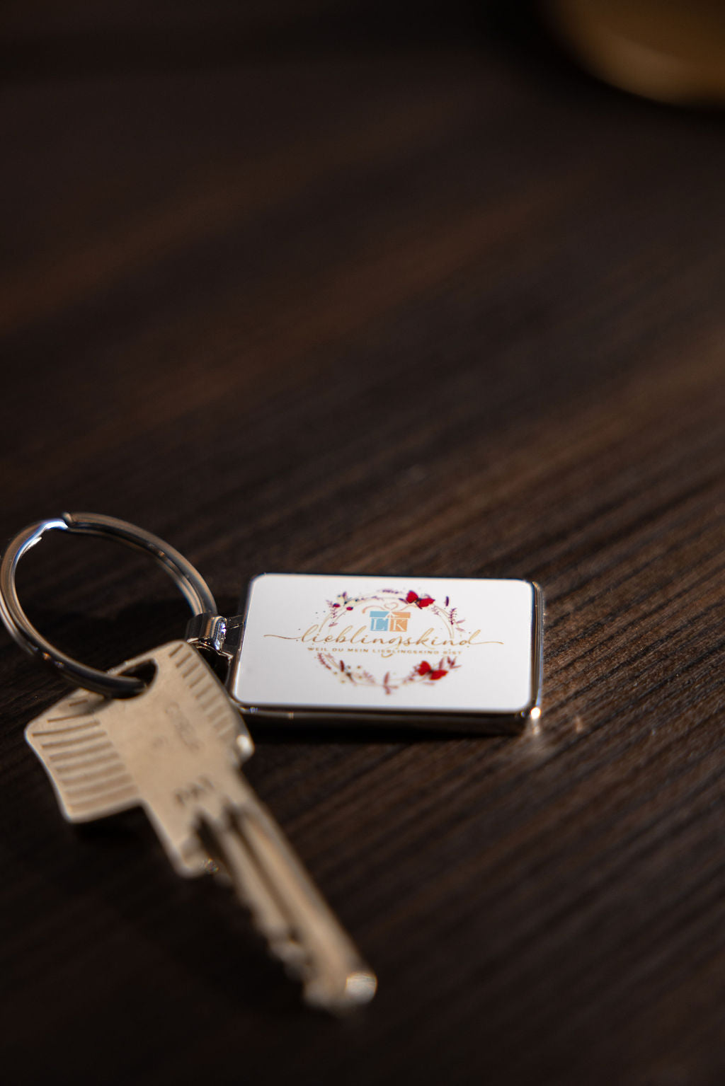 Lieblingskind-Schlüsselanhänger (Metall)