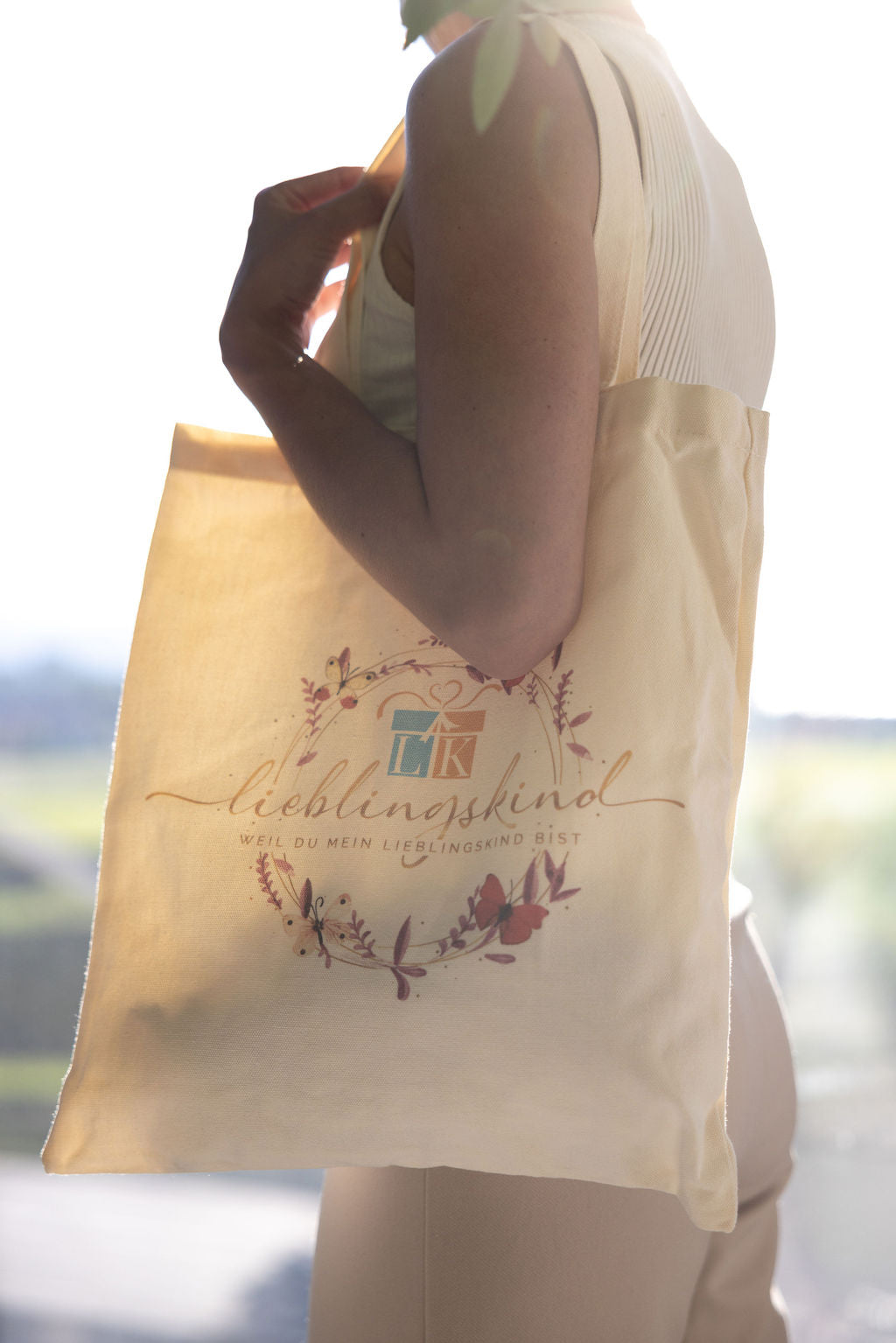 Lieblingskind-Stofftasche – Liebe zum Mitnehmen