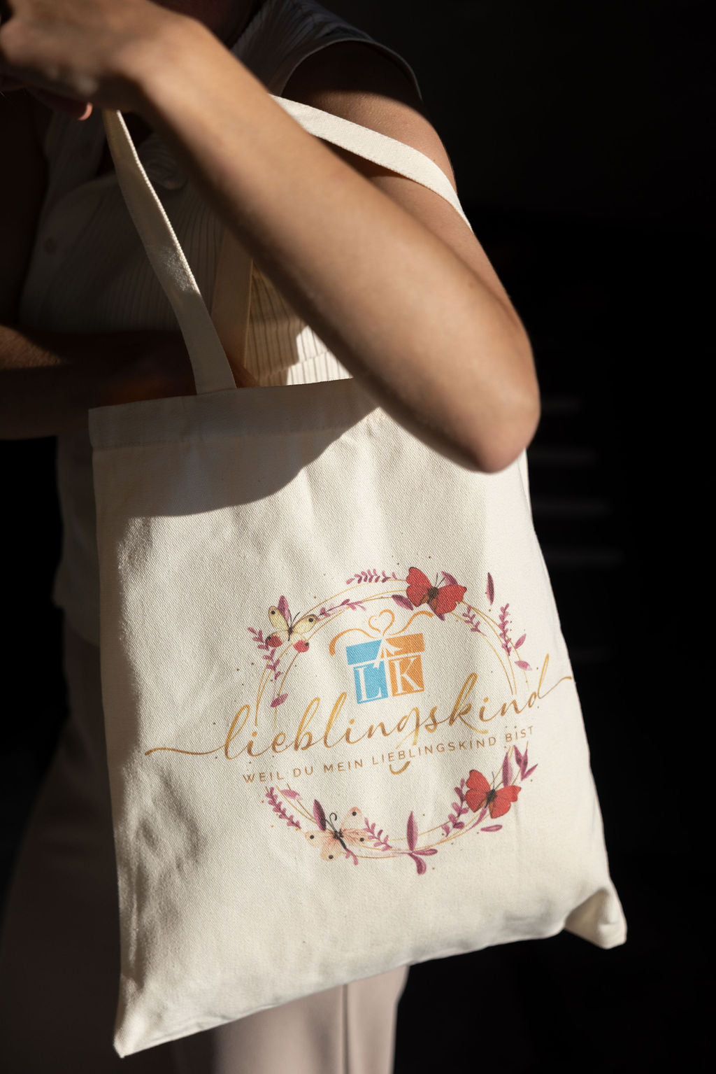 Lieblingskind-Stofftasche – Liebe zum Mitnehmen